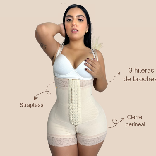 Faja Strapple Broche Frontal